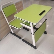 中美隆TZ-01802单人课桌椅套装600*400*750mm