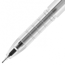 得力 6667 中性笔0.5mm全针管(黑)(10+10/卡) 12/盒/144/箱 （计价单位：卡）