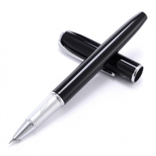 毕加索（pimio）钢笔财务笔特细0.38mm笔尖男女士成人学生用练字笔马拉加系列916纯黑色