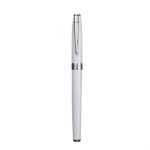 毕加索（pimio）钢笔签字笔男女士练字笔书法笔学生用成人练字墨水笔0.5mm曼陀林系列717瓷白色
