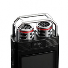 爱国者（aigo）录音笔 R6633 32G 微型专业高清远距降噪 双供电TF卡扩容 声控录音器学习/会议司法维权 黑色