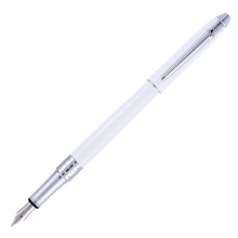 毕加索（pimio）钢笔签字笔男女士商务办公成人学生用0.5mm墨水笔奥尔塔系列701瓷白