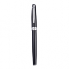 毕加索（pimio）钢笔签字笔男女士练字笔书法笔学生用成人练字墨水笔0.5mm曼陀林系列717亮黑色