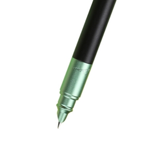 毕加索（pimio）钢笔签字笔特细0.38mm男女学生用成人书写用礼盒装礼品笔星球系列977星绿