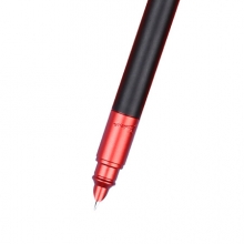 毕加索（pimio）钢笔签字笔特细0.38mm男女学生用成人书写用礼盒装礼品笔星球系列977星红