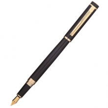 毕加索（pimio）钢笔礼盒装男女士签字笔笔袋套装办公商务礼品组合墨水笔0.5mm5510亮黑色