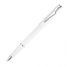 毕加索（pimio）钢笔签字笔男女士学生用成人练字笔0.5mm墨水笔伊斯塔系列618磨砂白