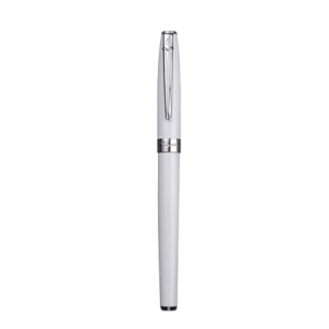 毕加索（pimio）钢笔签字笔男女士练字笔书法笔学生用成人练字墨水笔0.5mm曼陀林系列717瓷白色