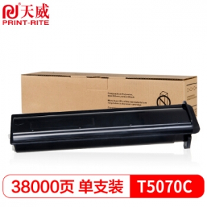 天威 TOSHIBA-T5070C-700G-黑色复粉粉盒带芯片 经典装 适用于东芝257/307/357/457/507