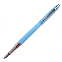毕加索（pimio）钢笔礼盒装墨水套装男女士签字笔商务办公书写0.5mm 605蓝色