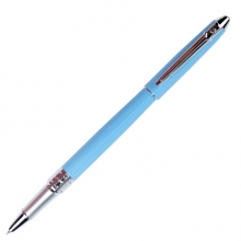 毕加索（pimio）钢笔礼盒装墨水套装男女士签字笔财务特细笔0.38mm笔尖 605蓝色