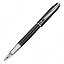 毕加索（pimio）钢笔签字笔特细EF尖男女士成人学生用练字笔商务办公墨水笔马拉加系列916纯黑色