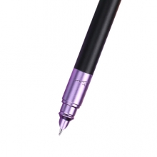 毕加索（pimio）钢笔签字笔特细0.38mm男女学生用成人书写用礼盒装礼品笔星球系列977星紫