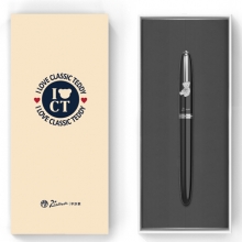 毕加索（pimio）钢笔签字笔男女士学生成人练字笔铱金笔商务办公礼品精典泰迪系列PS-922精典黑