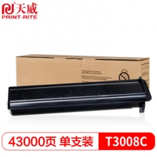 天威 TOSHIBA-T3008C-700G-黑色复粉粉盒带芯片 经典装 适用于东芝E2508A/3008A/3508A/3008AG/3508AG/4508AG