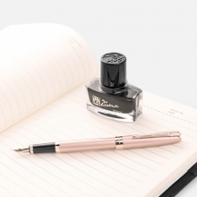毕加索（pimio）钢笔带小墨水礼盒套装男女成人办公0.5mm学生书法练字墨水笔T717玫瑰金