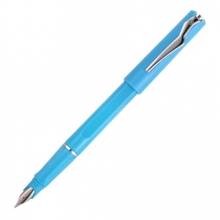 毕加索（pimio）钢笔签字笔男女士学生用成人练字笔0.5mm墨水笔伊斯塔系列618磨砂蓝