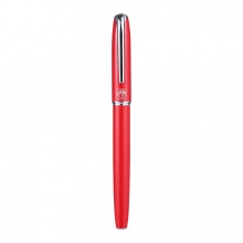 毕加索（pimio）钢笔财务笔特细0.38mm笔尖男女士成人学生用练字笔马拉加系列916法兰红