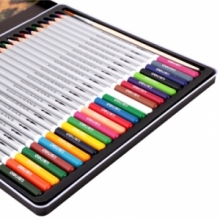 得力（deli）6521  彩色铅笔套装 24色/盒 （计价单位：套）