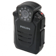 飞利浦（PHILIPS）VTR8200 便携音视频执法记录仪 1296P高清摄像机 激光定位 16G