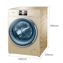 卡萨帝（Casarte）C1 HD12G3LU1 12公斤 洗烘一体空气洗 直驱变频滚筒洗衣机