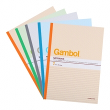 渡边（Gambol） WCN-G4807 胶装笔记本 A4 80页 5本/包 （计价单位：本）