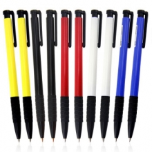 真彩 BP-2688 0.7mm伸缩笔经典原子笔 蓝色 笔杆混色 （计价单位：支）