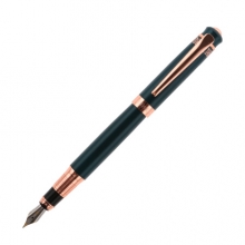 英雄（HERO）钢笔 849 商务成人用办公签字练字学生写字明尖铱金笔0.5mm 黑色