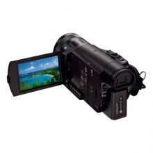 索尼（SONY）FDR-AX100E 4K高清数码摄像机 1英寸CMOS 光学防抖12倍光学变焦 支持WIFI/NFC传输