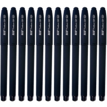 真彩(TRUECOLOR)110035 0.5mm黑色中性笔 通用头财富中性笔 12支/盒 （计价单位：支）