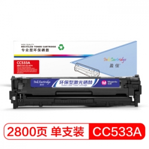 盈佳 CC533A 红色硒鼓 304A 适用HP Color LaserJet CP2025 2320-商专版