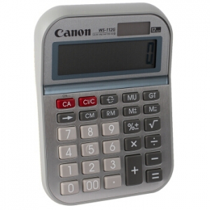 佳能（Canon） WS-112G 便携式 12位数计算器
