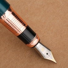 英雄（HERO）钢笔 849 商务成人用办公签字练字学生写字明尖铱金笔0.5mm 绿色 （计价单位：支）