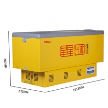 星星（XINGX）SD-436BP  436L 商用冷冻卧式冷柜 玻璃门展示冰柜