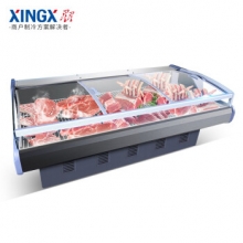 星星（XINGX） SC-1500ZX 冷藏鲜肉柜 玻璃门生鲜展示柜 牛羊猪肉保鲜冷藏 商用超市卧式冰柜