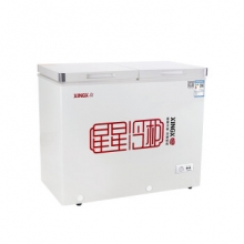 星星（XINGX） BCD-282GA家用商用冰柜 双箱盖门冷柜 顶开门冷冻冷藏保鲜冰箱雪柜 282升 晶钻系列 BCD-282GA