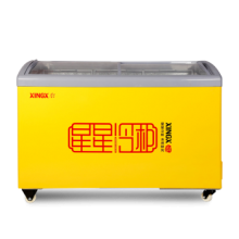 星星（XINGX） SD/SC-246SY 圆弧门冷藏冷冻柜 冰柜卧式商用展示柜