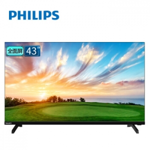 飞利浦（PHILIPS）43PFF5664/T3 43英寸全面屏电视  智能网络液晶平板电视机