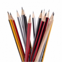 宝克 PL1672 学生铅笔炭笔HB铅笔素描笔六角铅 木纹杆-HB （计价单位：支）