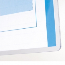 齐心 A1735 易展示 卡片袋 A5 硬质 透明色