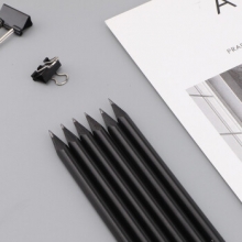 宝克（BAOKE）PL1676 HB高品质铅笔 学生三角杆学姿铅笔 黑木三角HB（计价单位：支）