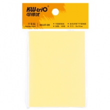 可得优 KT-09 可多贴便条纸 黄纸