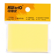 可得优 KT-01 可多贴便条纸 黄色