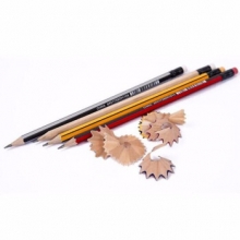 宝克 PL1671 学生铅笔炭笔HB铅笔素描笔六角铅 黄色杆-HB （计价单位：支）