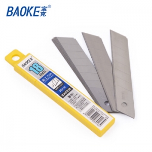 宝克（BAOKE）SK0018 加厚合金钢美工刀片 大号 18mm
