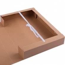广博  A8019  50mm牛皮纸档案盒(经济型)