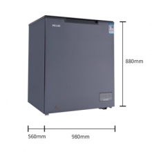 美菱（MELING）DTEB系列 家用商用电控冷柜 保鲜冷藏柜 211升 BC/BD-211DTEB