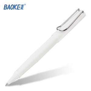 宝克（BAOKE） PM154A 威龙系列 黑色宝珠笔/中性笔/签字笔 0.7mm 珠光白 （计价单位：支）