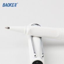 宝克（BAOKE） PM154A 威龙系列 黑色宝珠笔/中性笔/签字笔 0.7mm 珠光白 （计价单位：支）