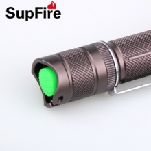正品SupFire神火 A6 -T6强光手电筒可充电式LED迷你家用户外灯超亮战术防身远射 A6标配